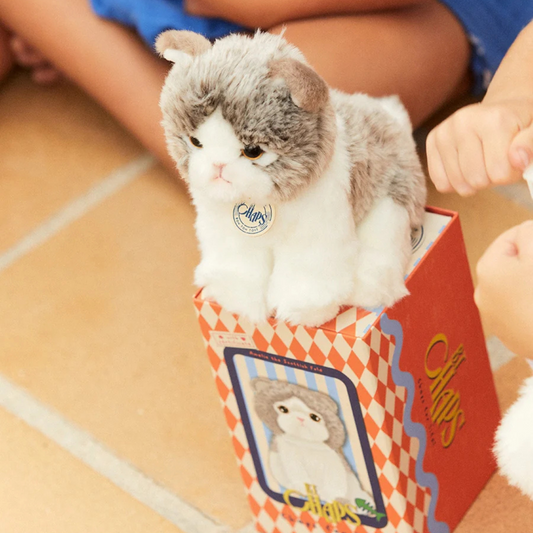 Παιδικό υφασμάτινο κουκλάκι Amelie the Scottisch Fold