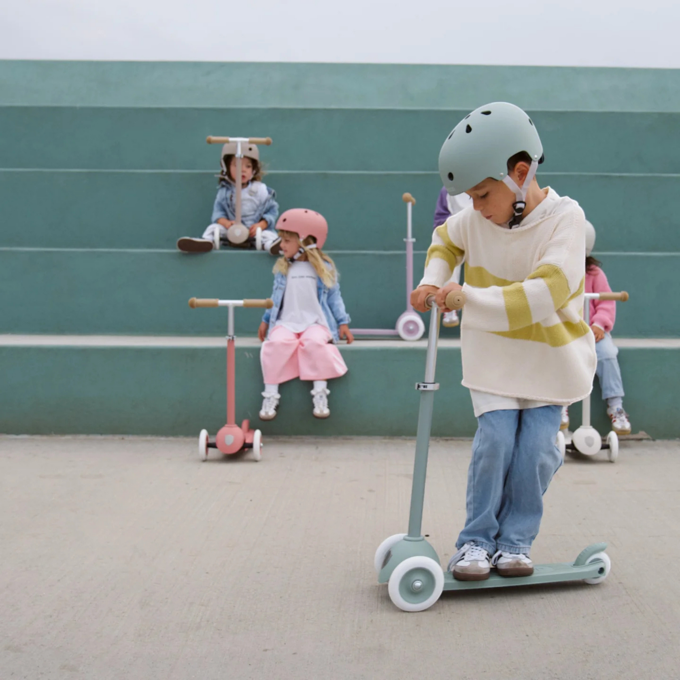 Παιδικό πατίνι ECO Μέντα