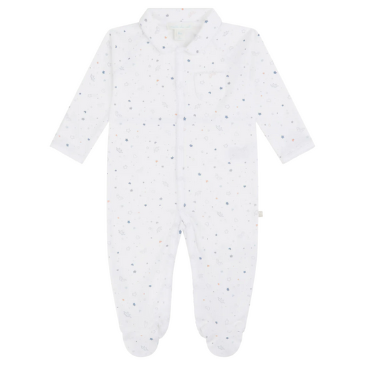 Βρεφική πιτζάμα Star & Crown Μπλε