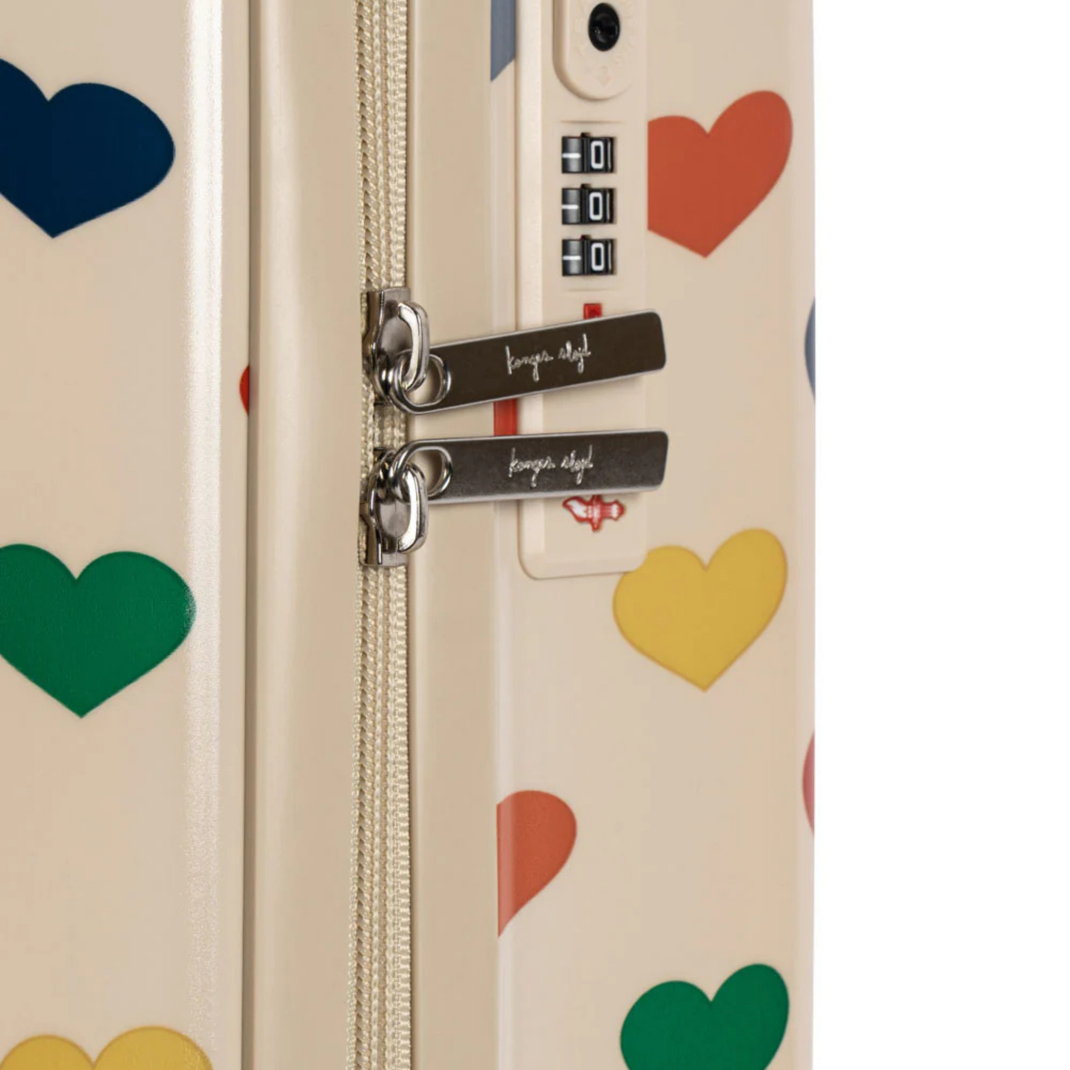 Παιδική βαλίτσα ταξιδιού με σχέδιο Καρδιές