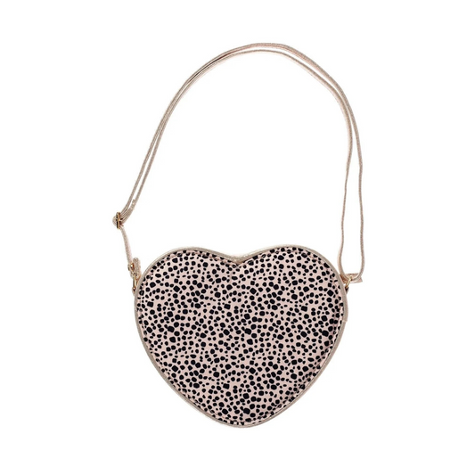 Παιδική τσάντα Love Heart Leopard