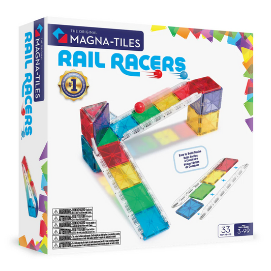 Μαγνητικό παιχνίδι Rail Racers 33 κομμάτια σετ