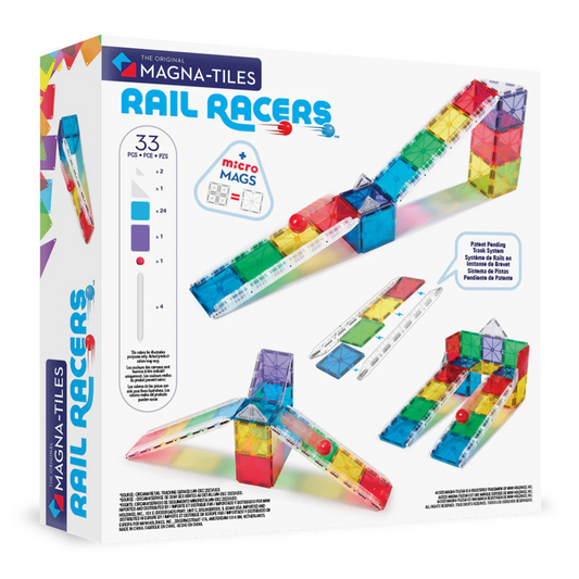 Μαγνητικό παιχνίδι Rail Racers 33 κομμάτια σετ