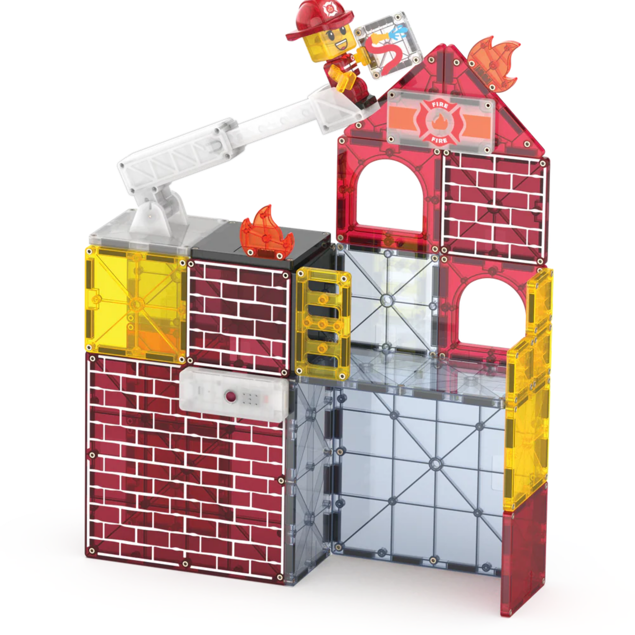 Μαγνητικό παιχνίδι Fire Station 50 κομμάτια σετ