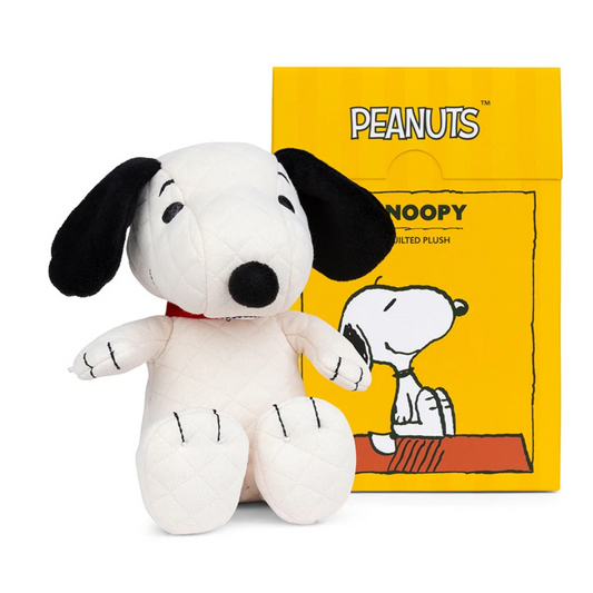 Παιδικό υφασμάτινο κουκλάκι Snoopy Quilted Jersey Cream in giftbox 17cm-7''