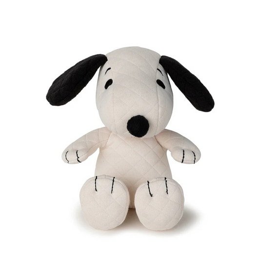 Παιδικό υφασμάτινο κουκλάκι Snoopy Quilted Jersey Cream in giftbox 17cm-7''