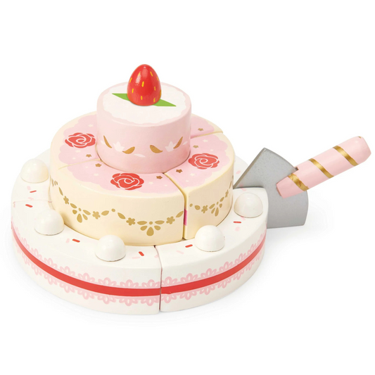 Παιδικό ξύλινο παιχνίδι Γαμήλια τούρτα