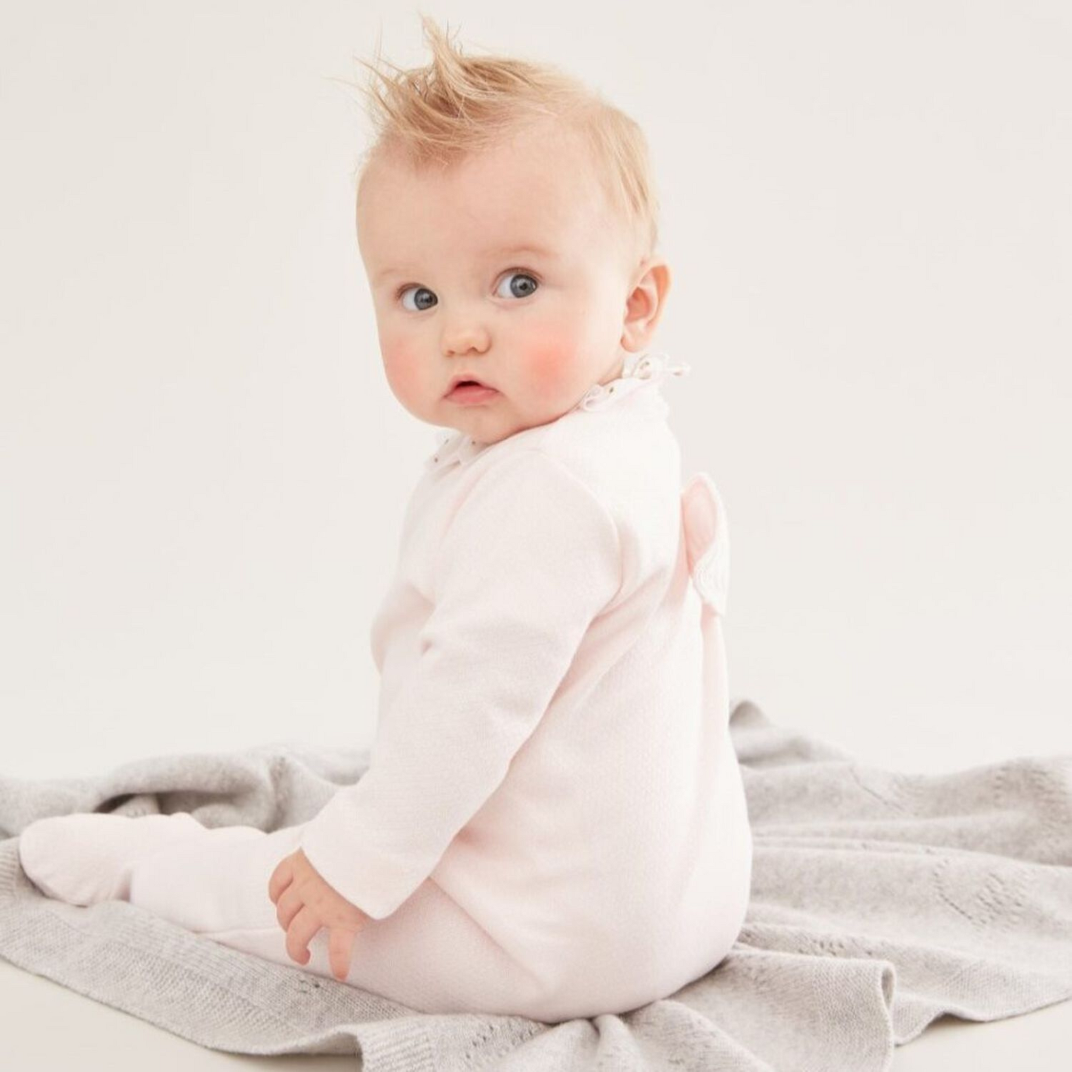 Βρεφική πιτζάμα Angel Wing Ροζ