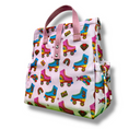 Φορτώστε την εικόνα στον προβολέα γκαλερί, Παιδική τσάντα φαγητού Rollers με ροζ χερούλια