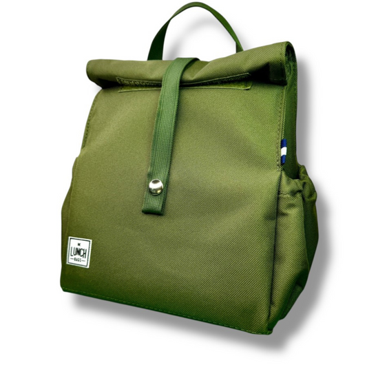 Παιδική τσάντα φαγητού Olive με λαδί χερούλια