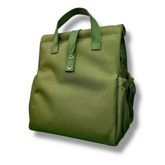 Παιδική τσάντα φαγητού Olive με λαδί χερούλια