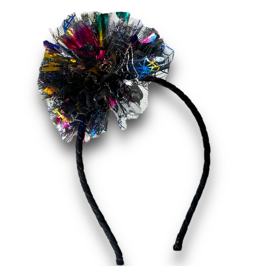 Παιδική στέκα μαλλιών pom pom Halloween