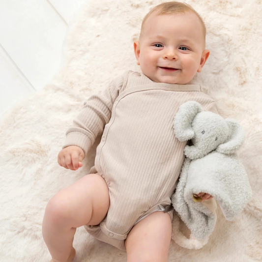Βρεφικό πανάκι αγκαλιάς υφασμάτινο ελεφαντάκι