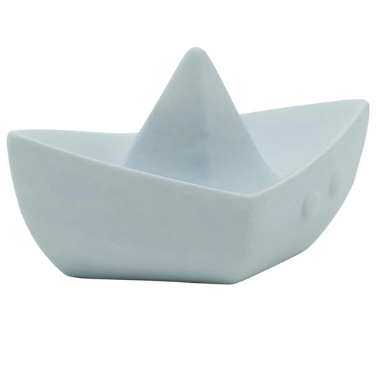 Βρεφικό παιχνίδι μπάνιου από φυσικό καουτσούκ Βαρκάκι μπλε