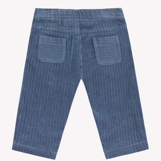 Βρεφικό παντελόνι κοτλέ Grey blue