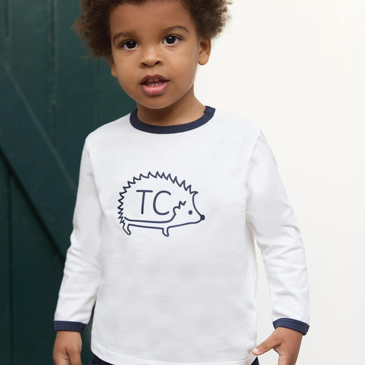 Βρεφικό μπλουζάκι με σχέδιο Σκαντζόχοιρος