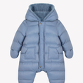 Φορτώστε την εικόνα στον προβολέα γκαλερί, Βρεφικό ολόσωμο μπουφάν Grey Blue