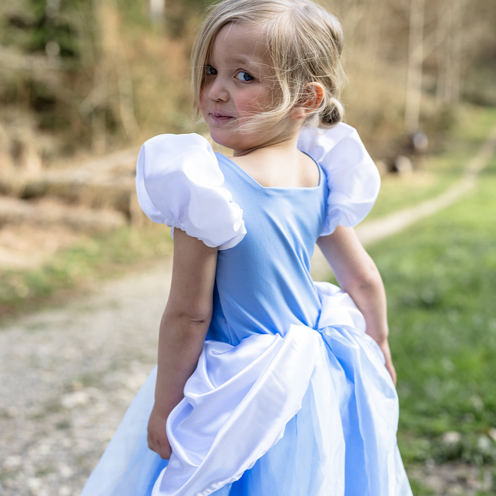 Παιδική αποκριάτικη στολή  με γκλίτερ Σταχτοπούτα Great Pretenders