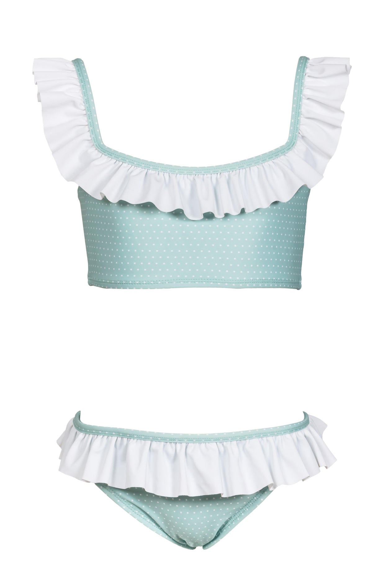 Παιδικό μαγιό μπικίνι Aqua Dots Ruffles