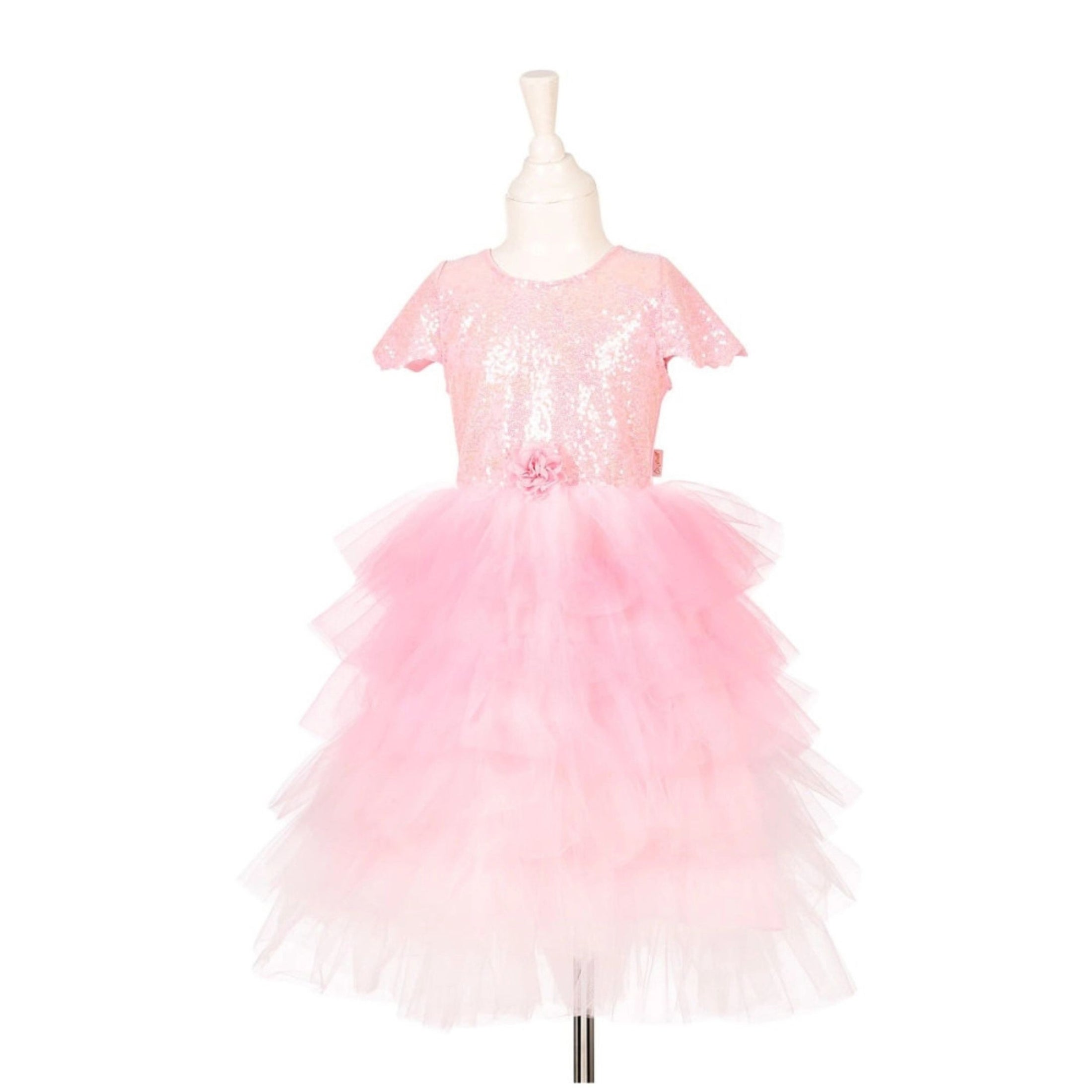 Παιδική αποκριάτικη στολή ροζ πριγκίπισσας Garance