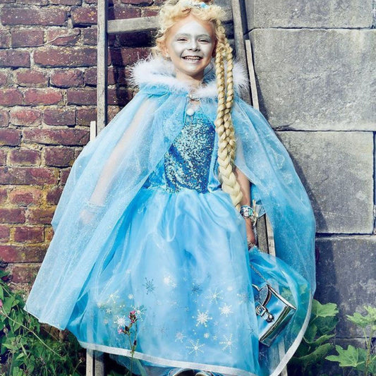 Παιδική αποκριάτικη στολή βασίλισσας του Πάγου