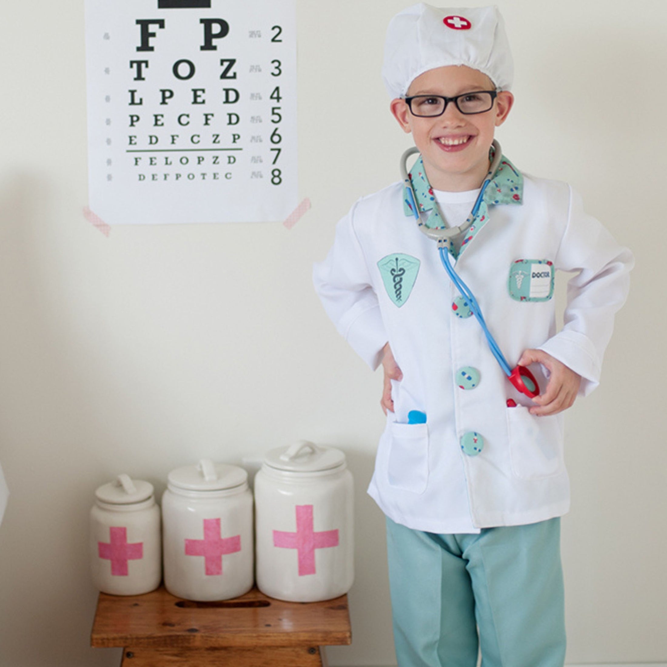 Παιδική αποκριάτικη στολή Γιατρός Great Pretenders