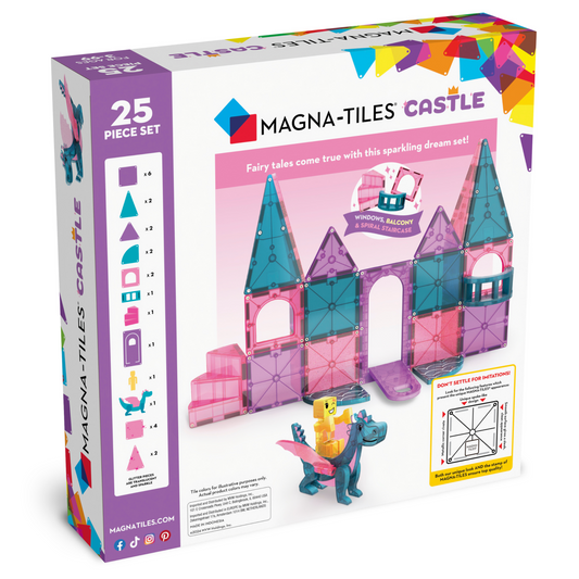 Magnetic Castle toy 25 pieces set