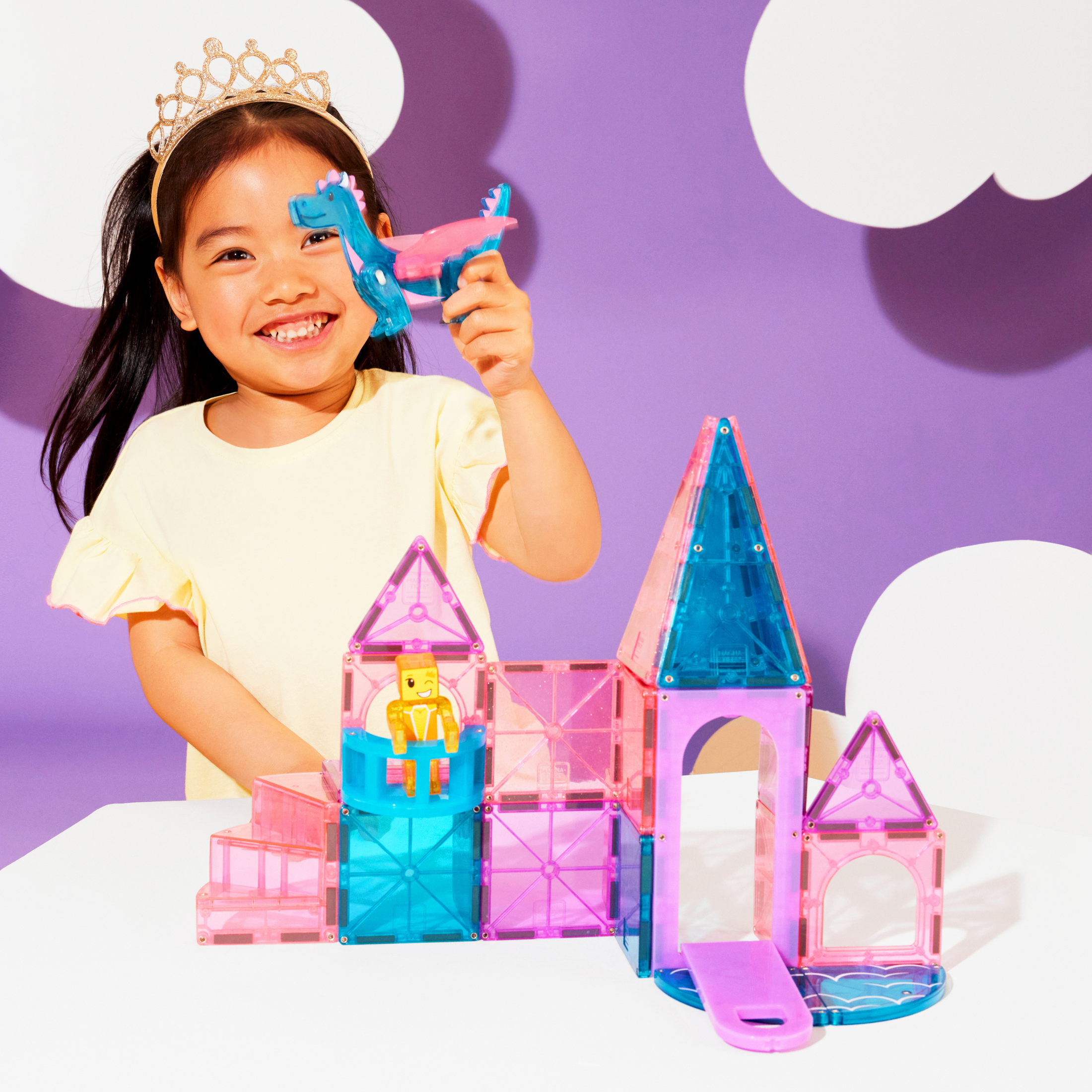 Magnetic Castle toy 25 pieces set