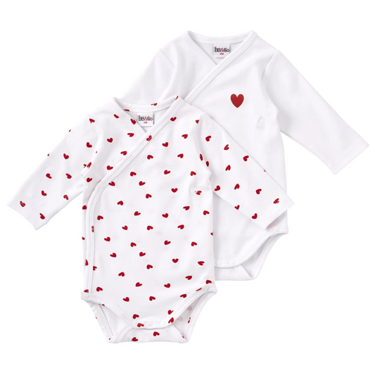 Baby set of 2 bodies Hearts