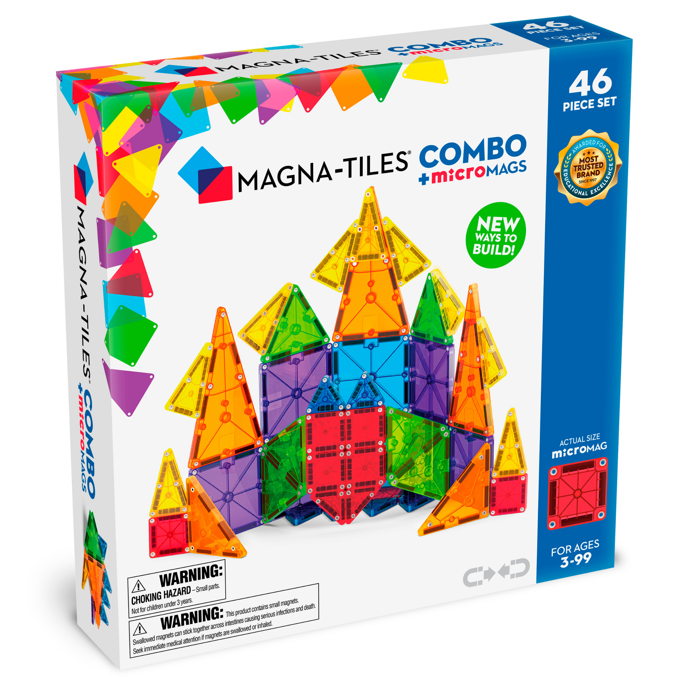 Magnetic toy Combo 46 pieces set