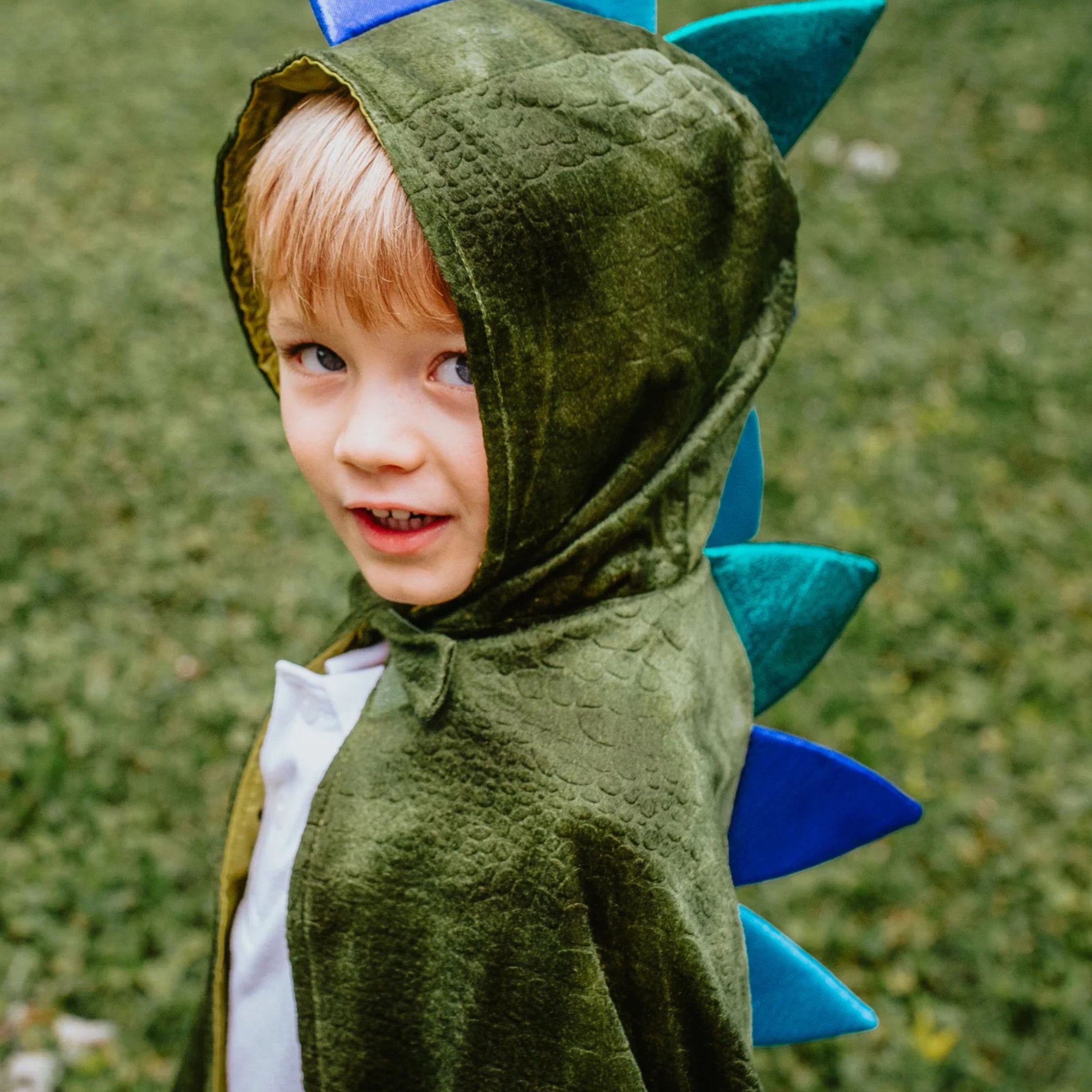 Παιδική αποκριάτικη στολή κάπα Δράκος με γάντια Great Pretenders