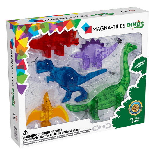 Magnetic Dinos toy 5 pieces set