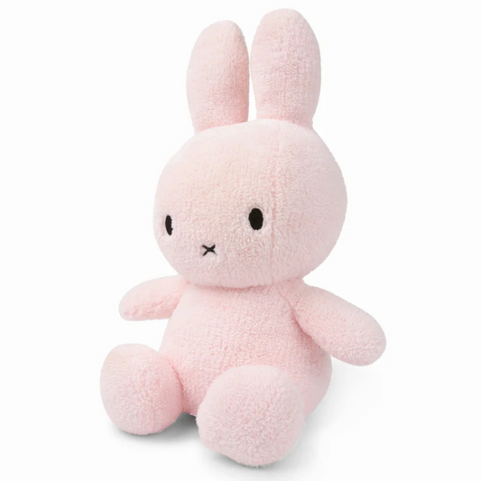 Παιδικό υφασμάτινο κουκλάκι Miffy Terry Light Pink 33cm - 13''