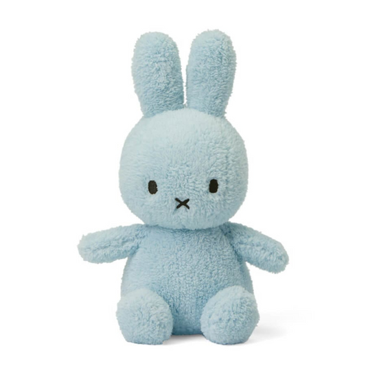 Παιδικό υφασμάτινο κουκλάκι Miffy Terry light blue 23cm-9''