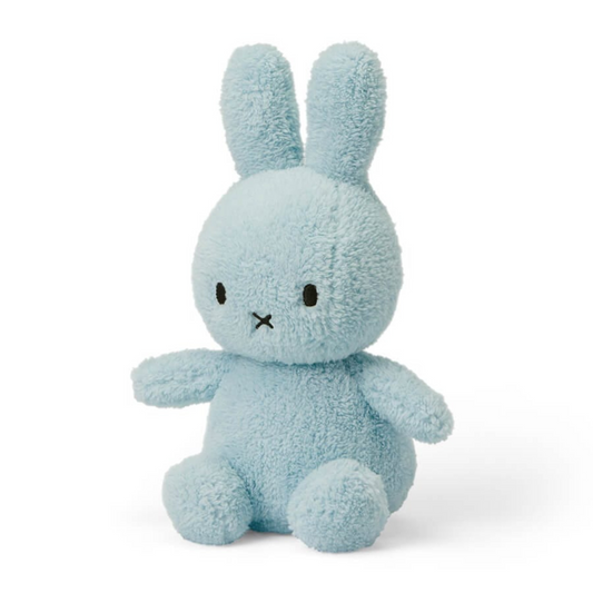 Παιδικό υφασμάτινο κουκλάκι Miffy Terry light blue 23cm-9''