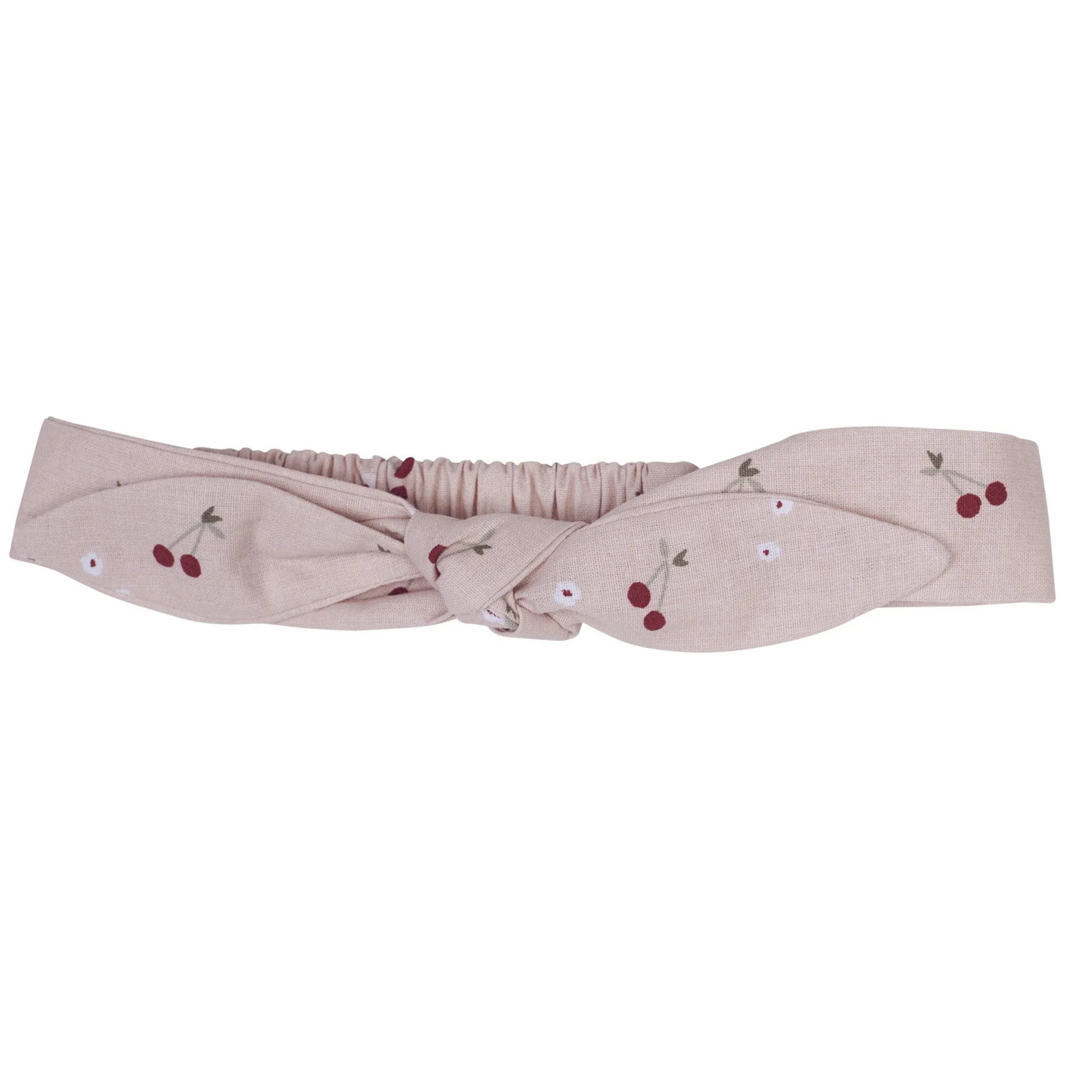 Baby elastic ribbon-gauze with Cherries design