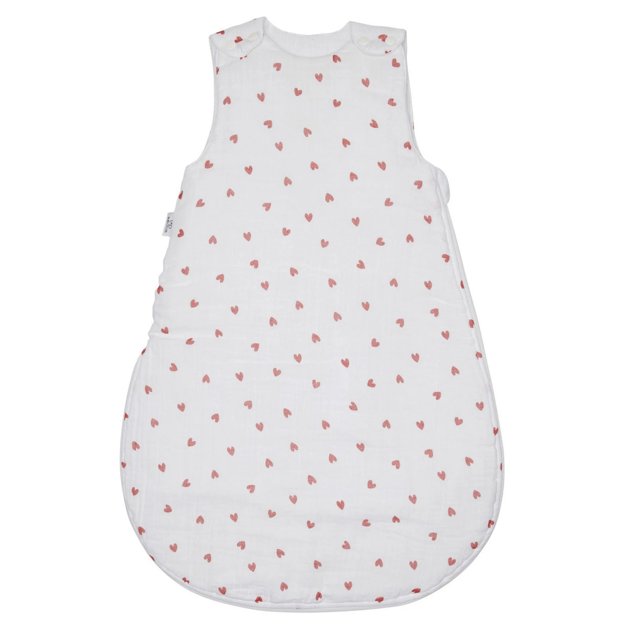 Baby sleeping bag with Hearts from 0 to 6 months