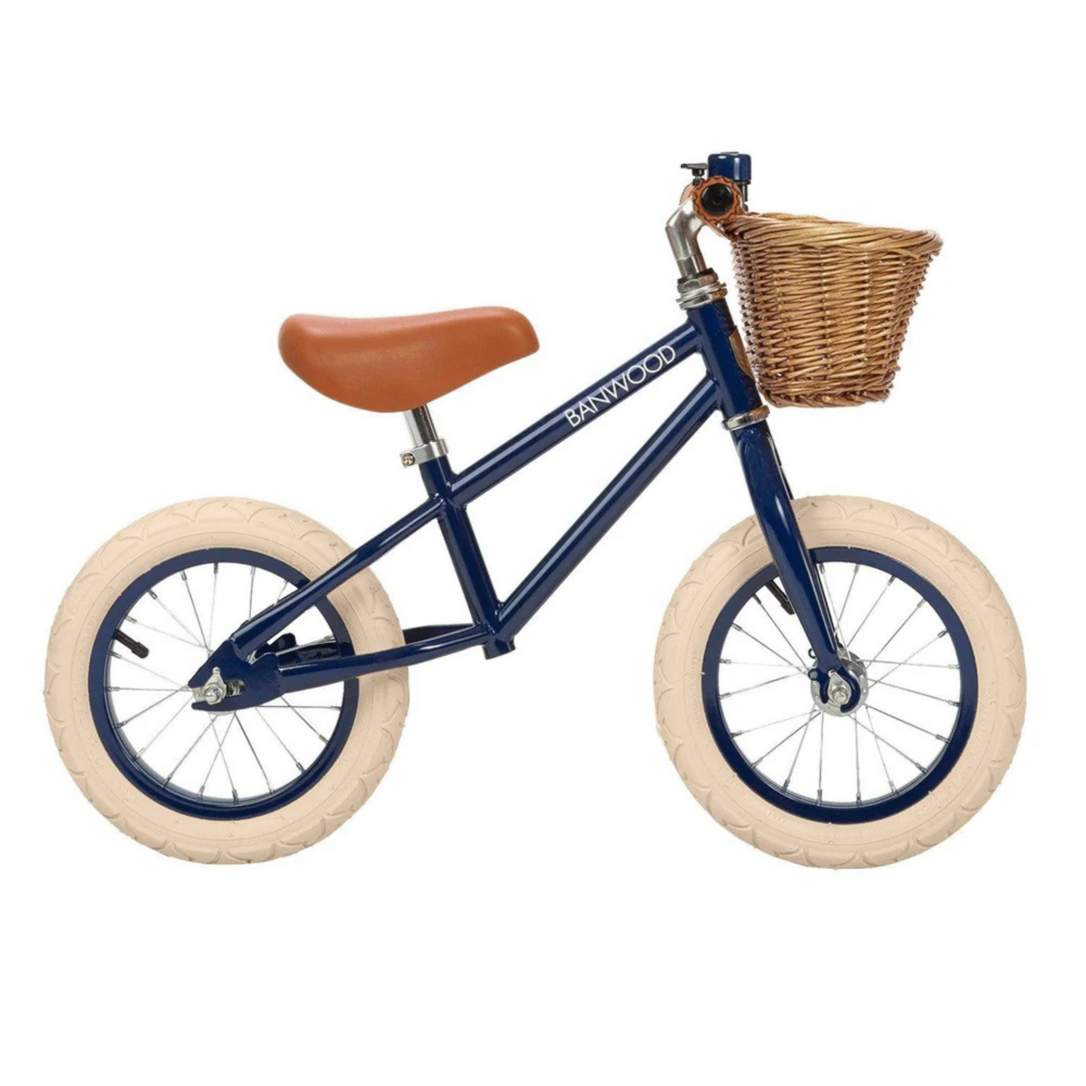 Children's balance bike First Go Navy Blue