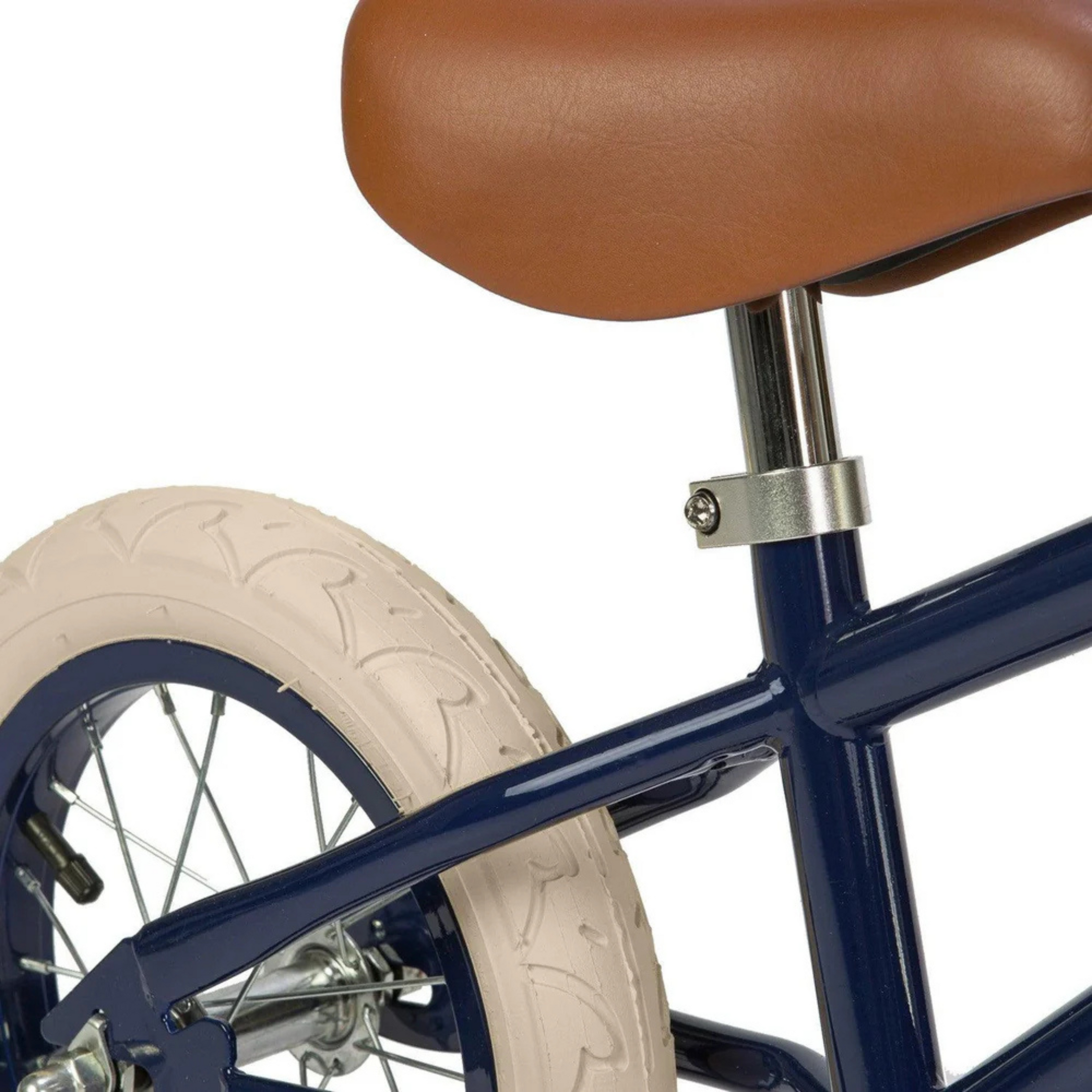 Children's balance bike First Go Navy Blue