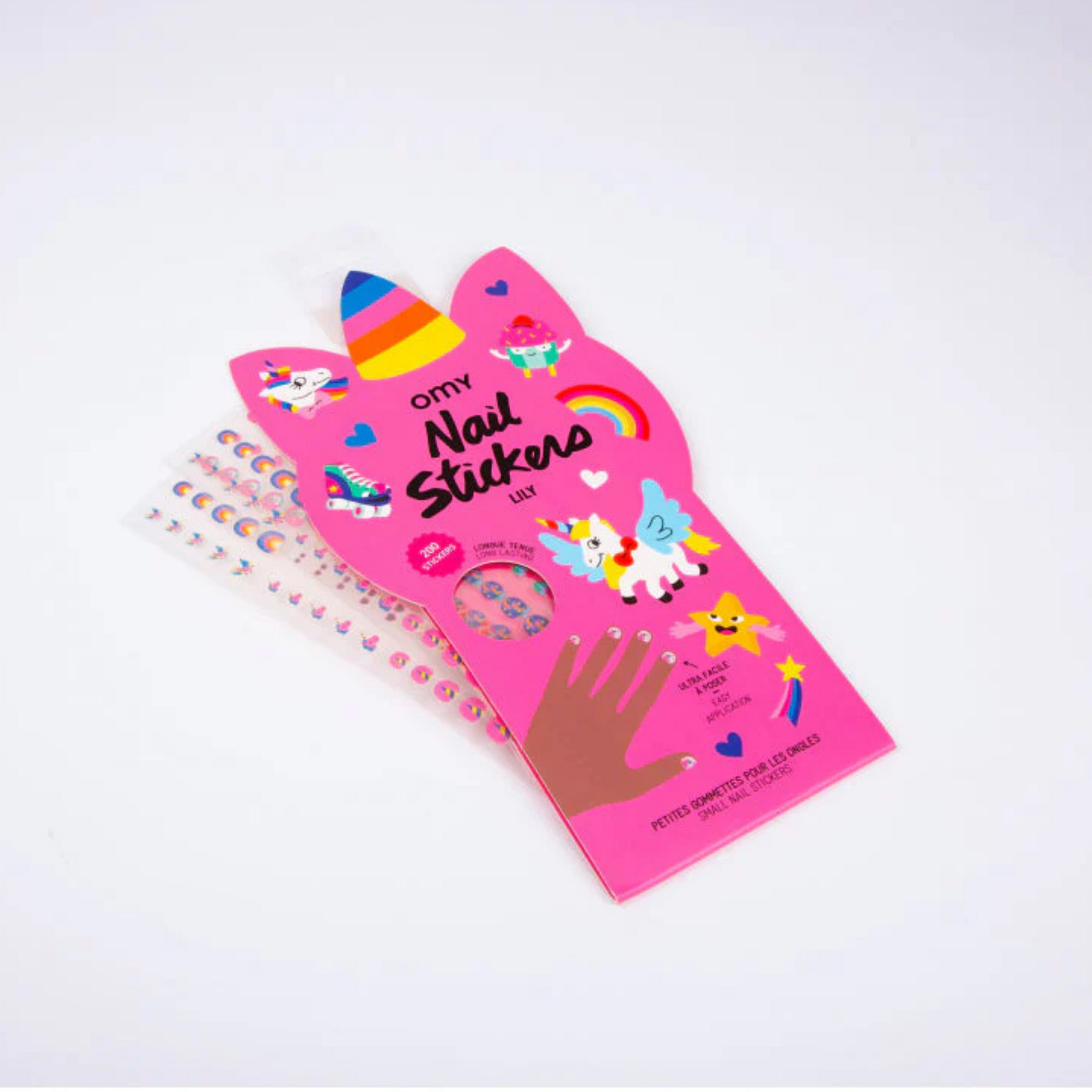 Girls nail sticker set Unicorn Lilly