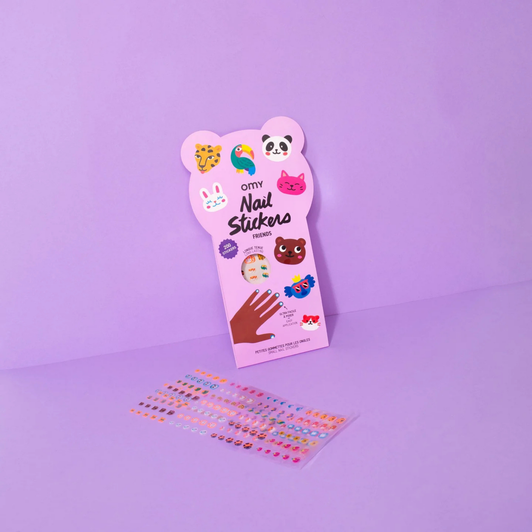 Friends Girls nail sticker set