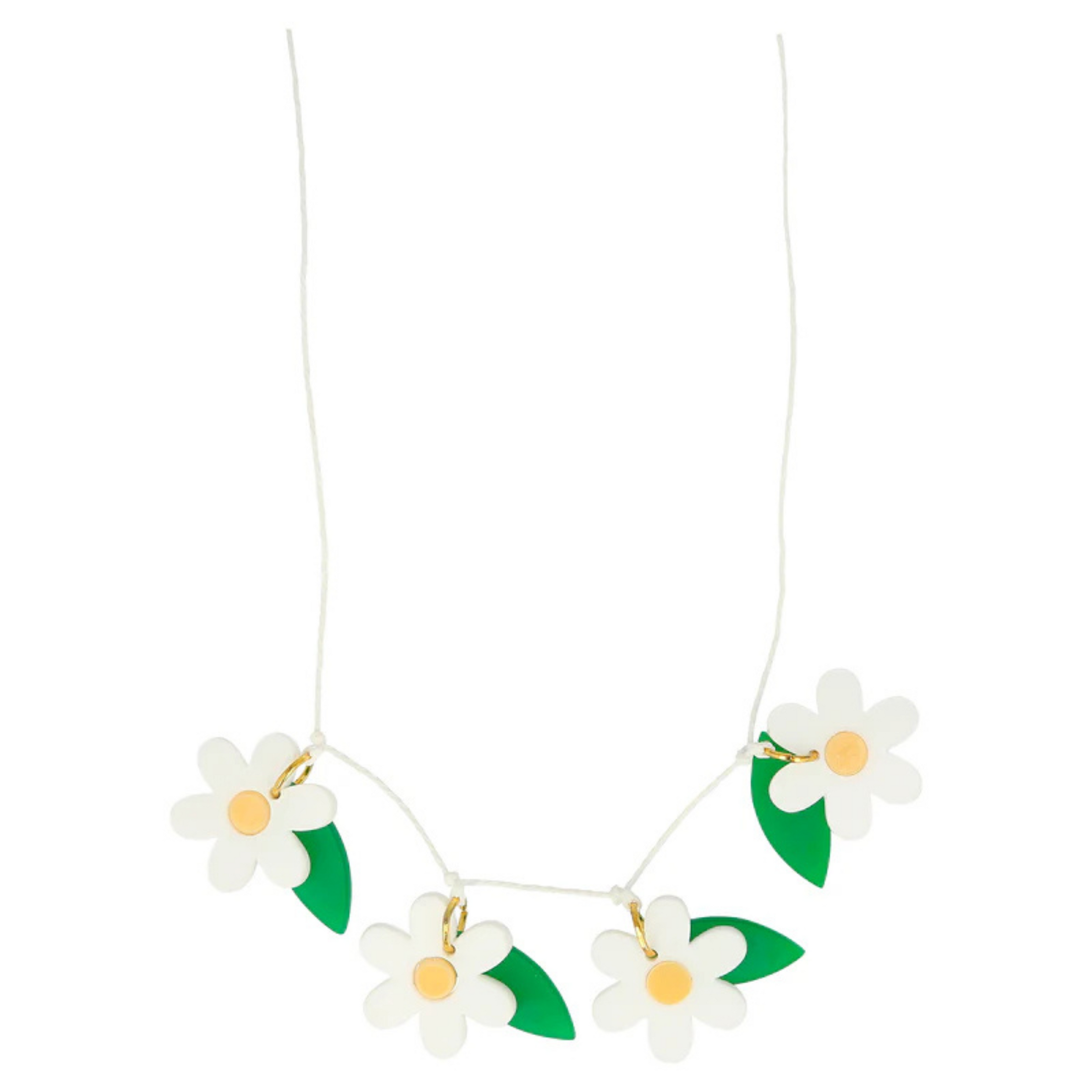 Girls necklace Daisies