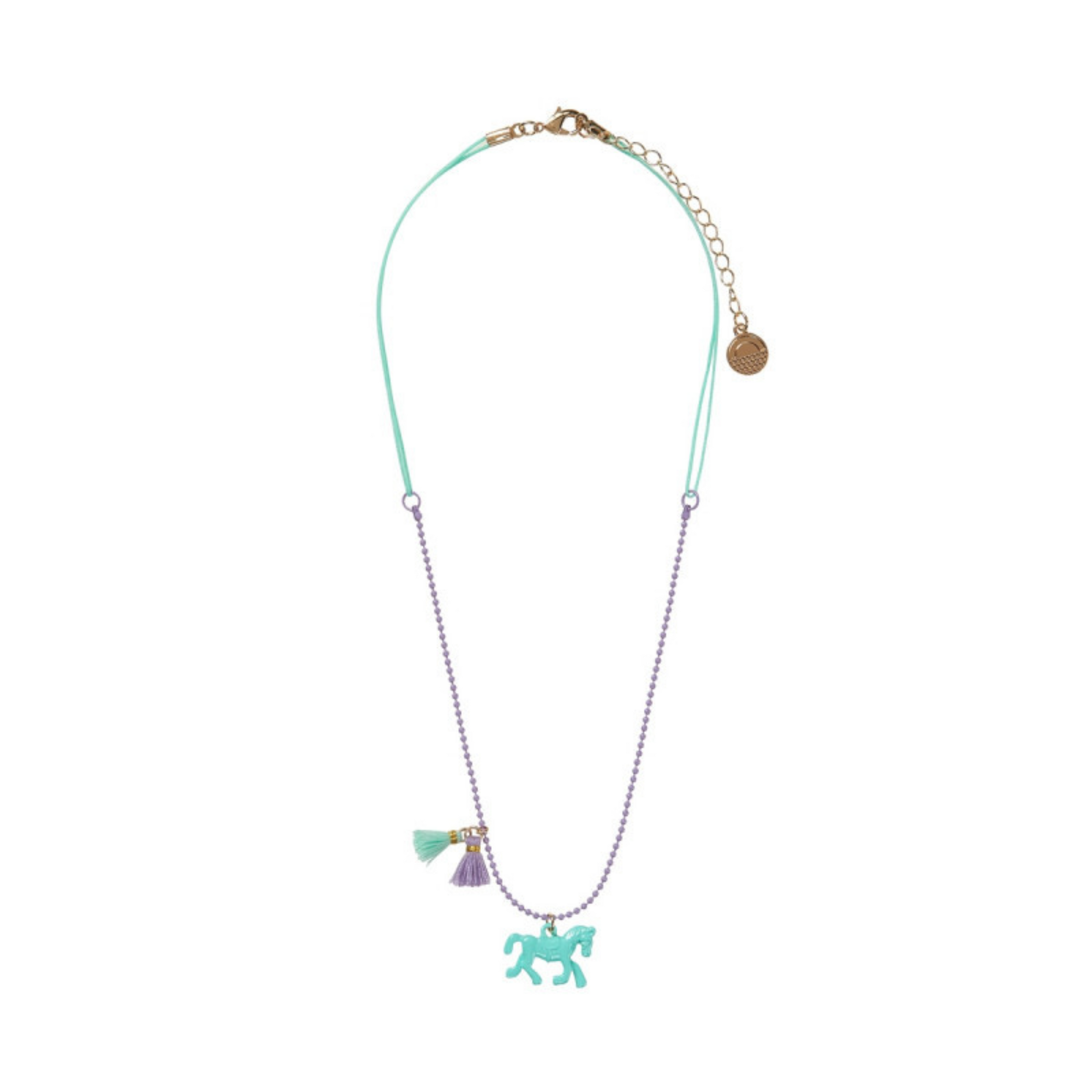 Zoey Horse Girls Necklace