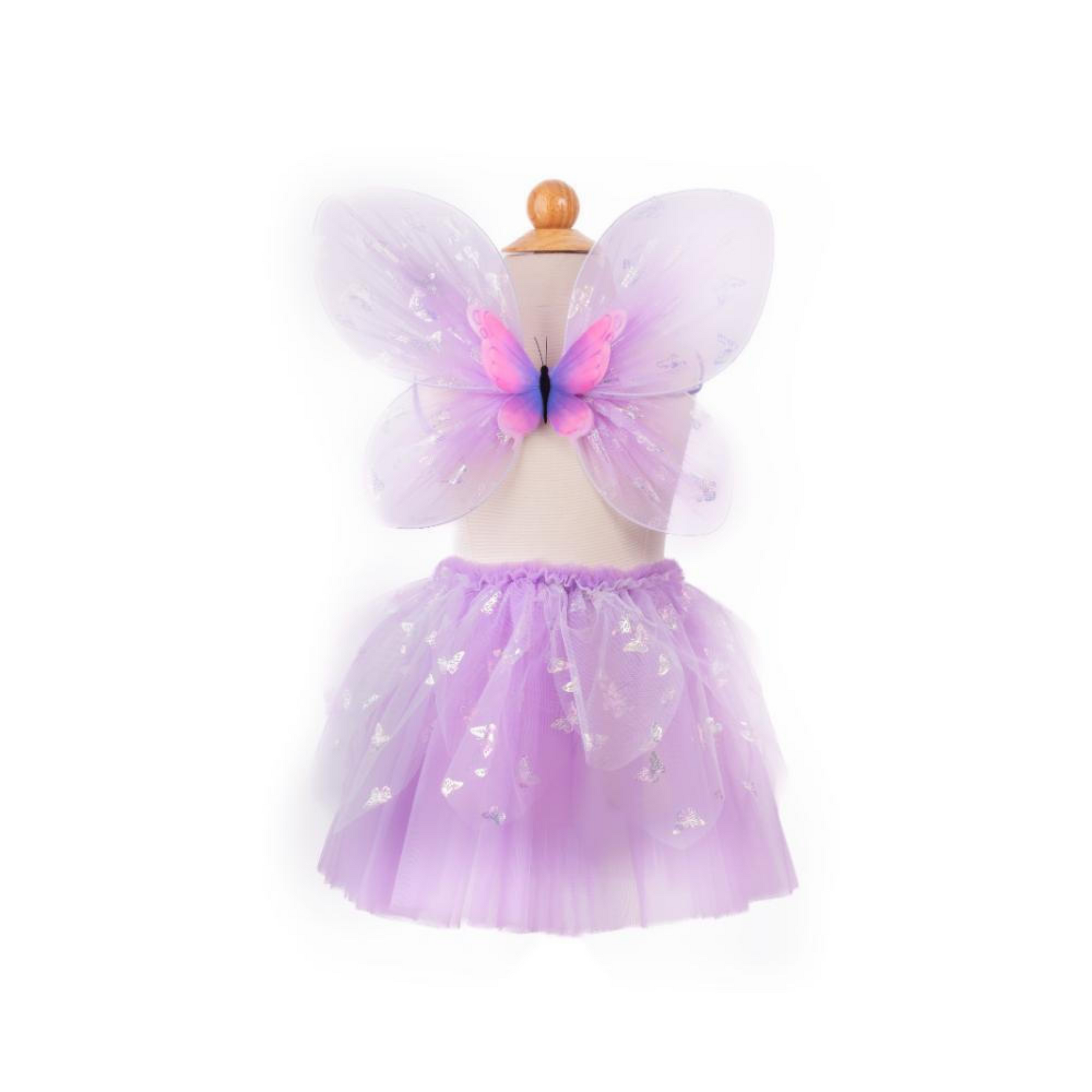 Children's Halloween costume Butterfly with purple wings