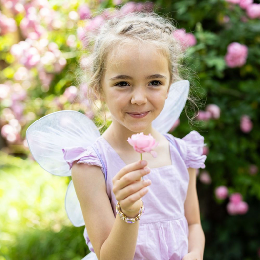 Children's Halloween costume Butterfly with purple wings