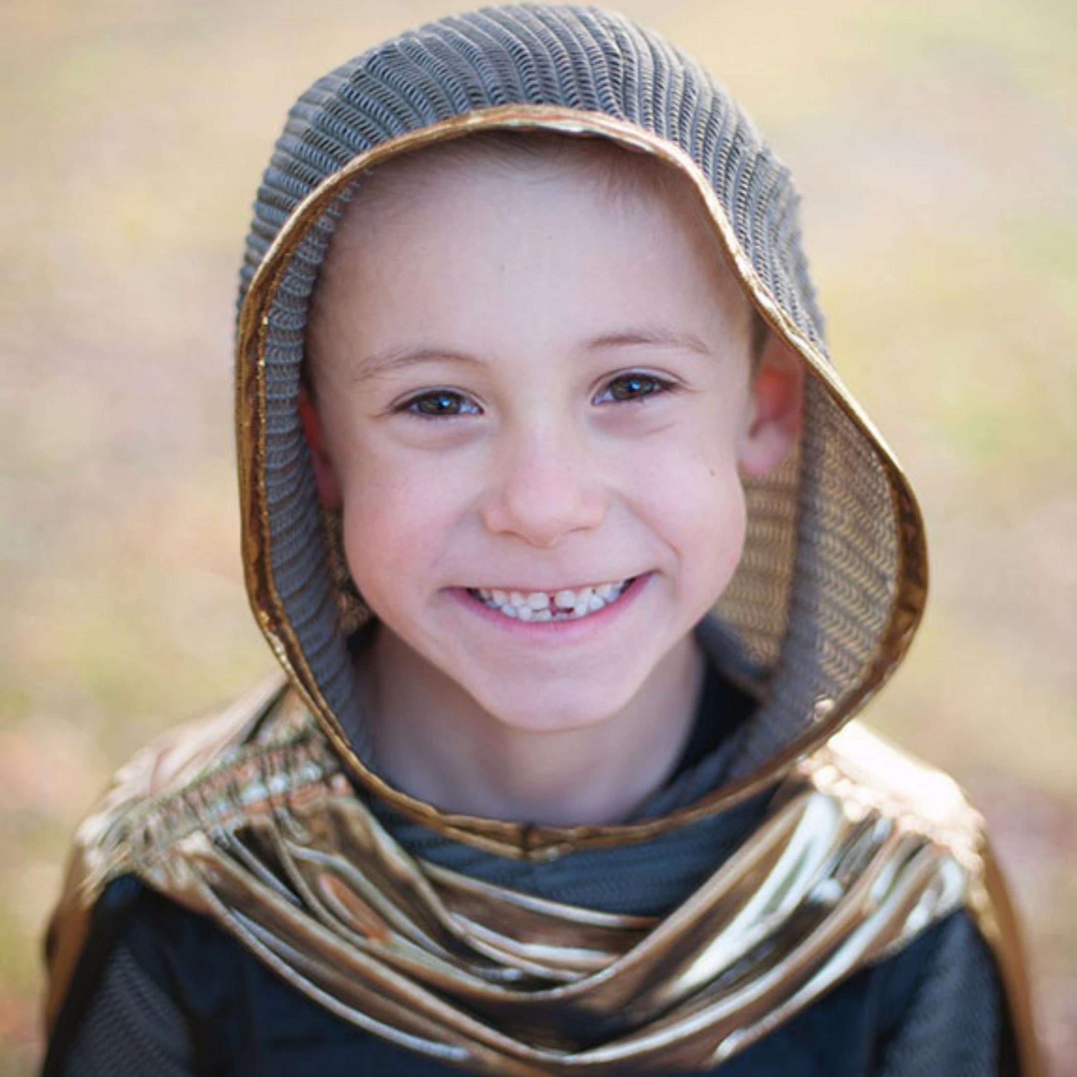 Παιδική αποκριάτικη στολή χρυσή σετ Ιππότη Great Pretenders