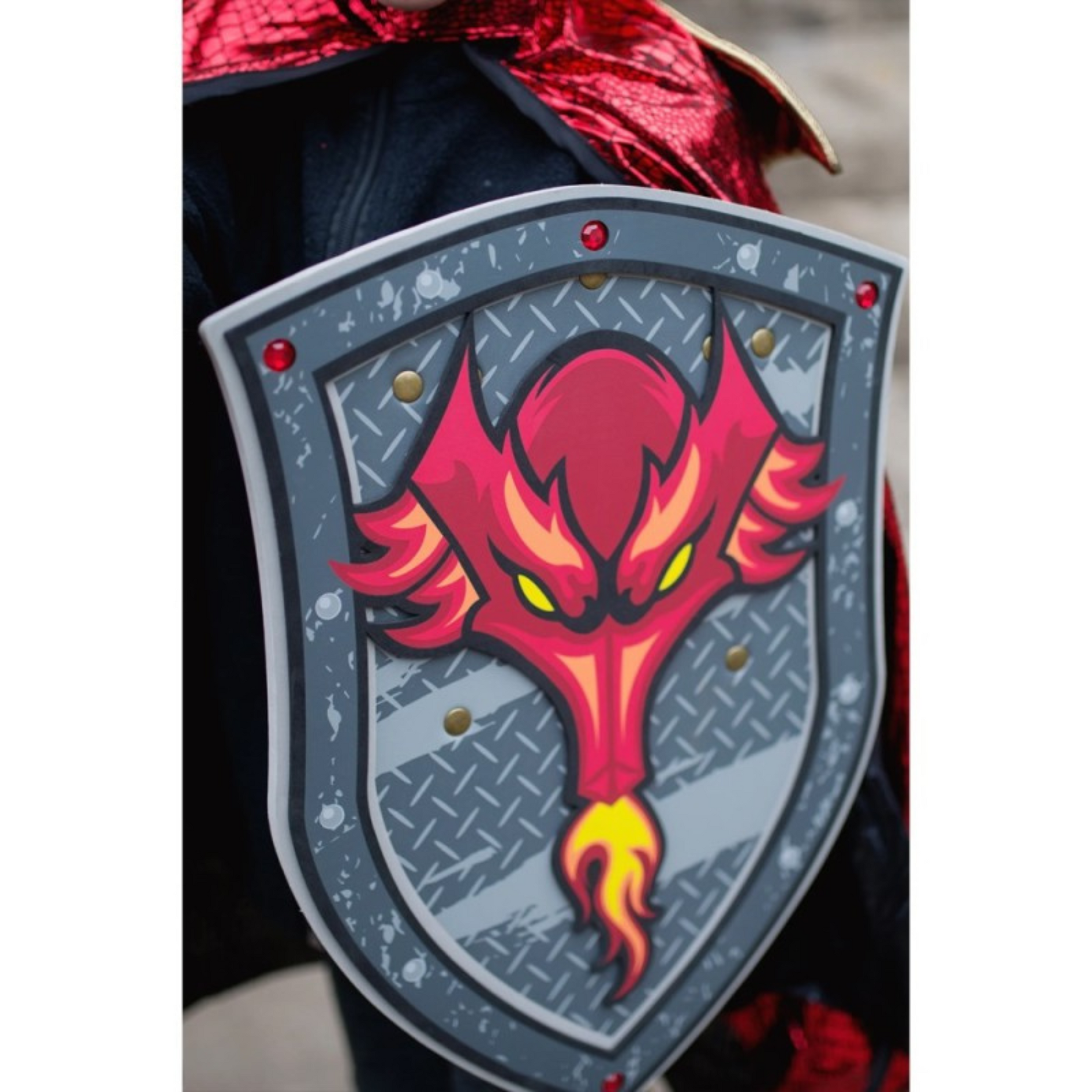 Children's shield Red dragon