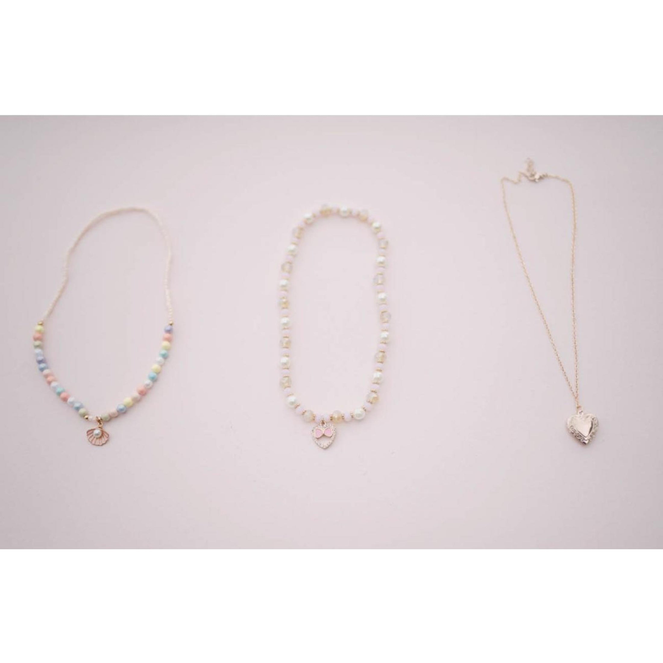 Παιδικό κολιέ Boutique καρδιά με Φιόγκο