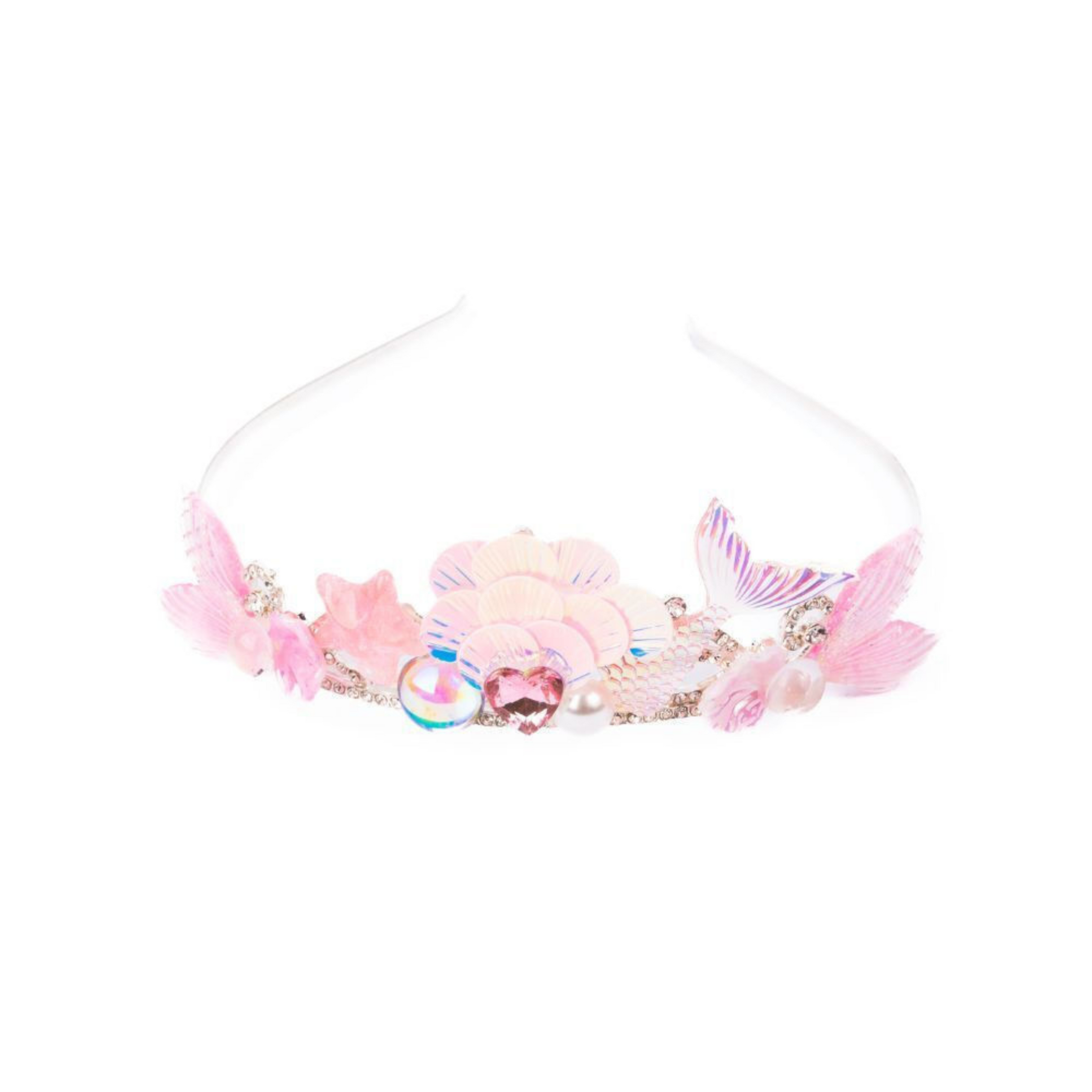 Girls tiara Mermaid Pink