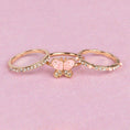 Φορτώστε την εικόνα στον προβολέα γκαλερί, Παιδικό σετ 3 δαχτυλίδια Boutique Πεταλούδα
